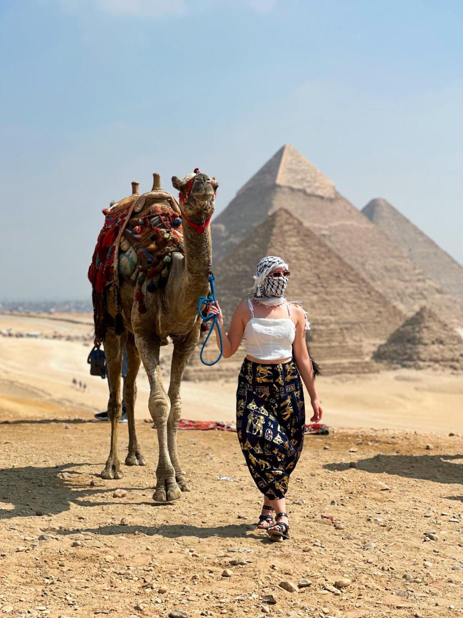 Unique Pyramids Boutique Inn Kafret el-Gabal 外观 照片