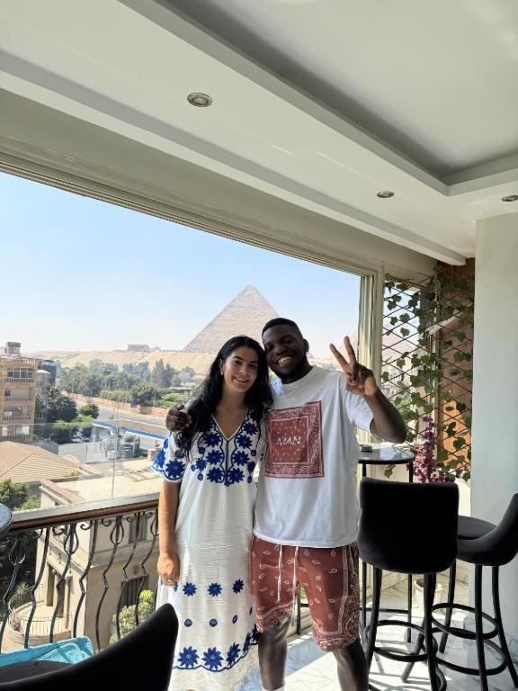 Unique Pyramids Boutique Inn Kafret el-Gabal 外观 照片