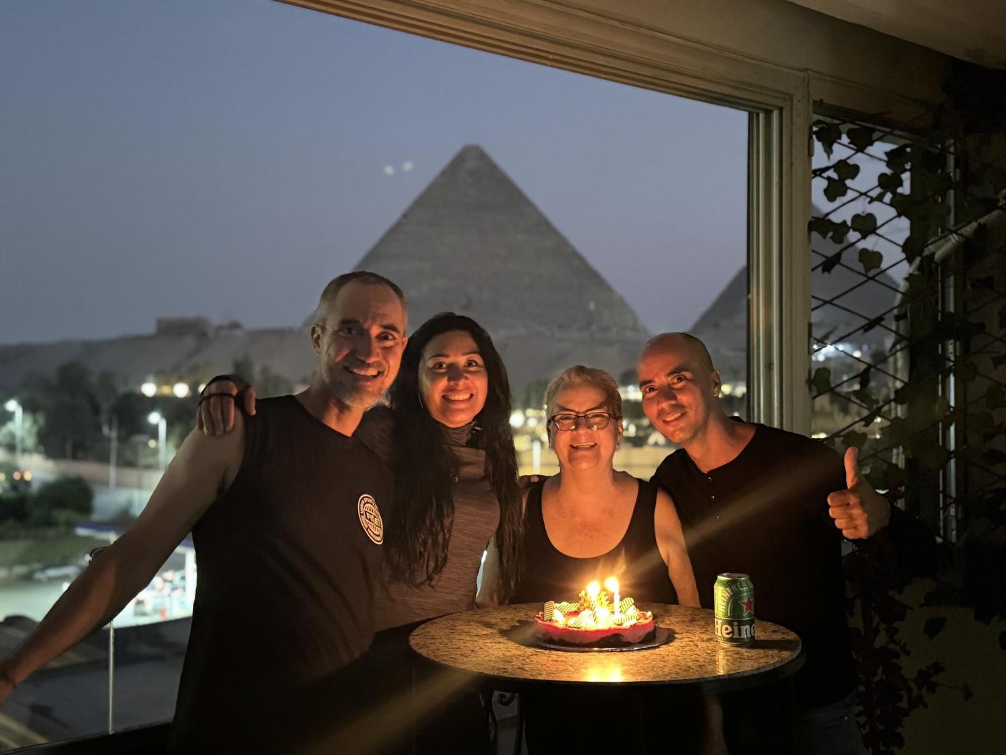 Unique Pyramids Boutique Inn Kafret el-Gabal 外观 照片