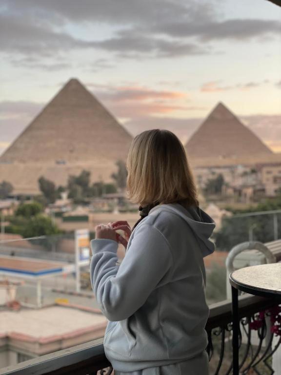Unique Pyramids Boutique Inn Kafret el-Gabal 外观 照片