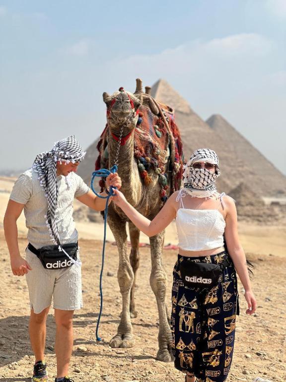 Unique Pyramids Boutique Inn Kafret el-Gabal 外观 照片